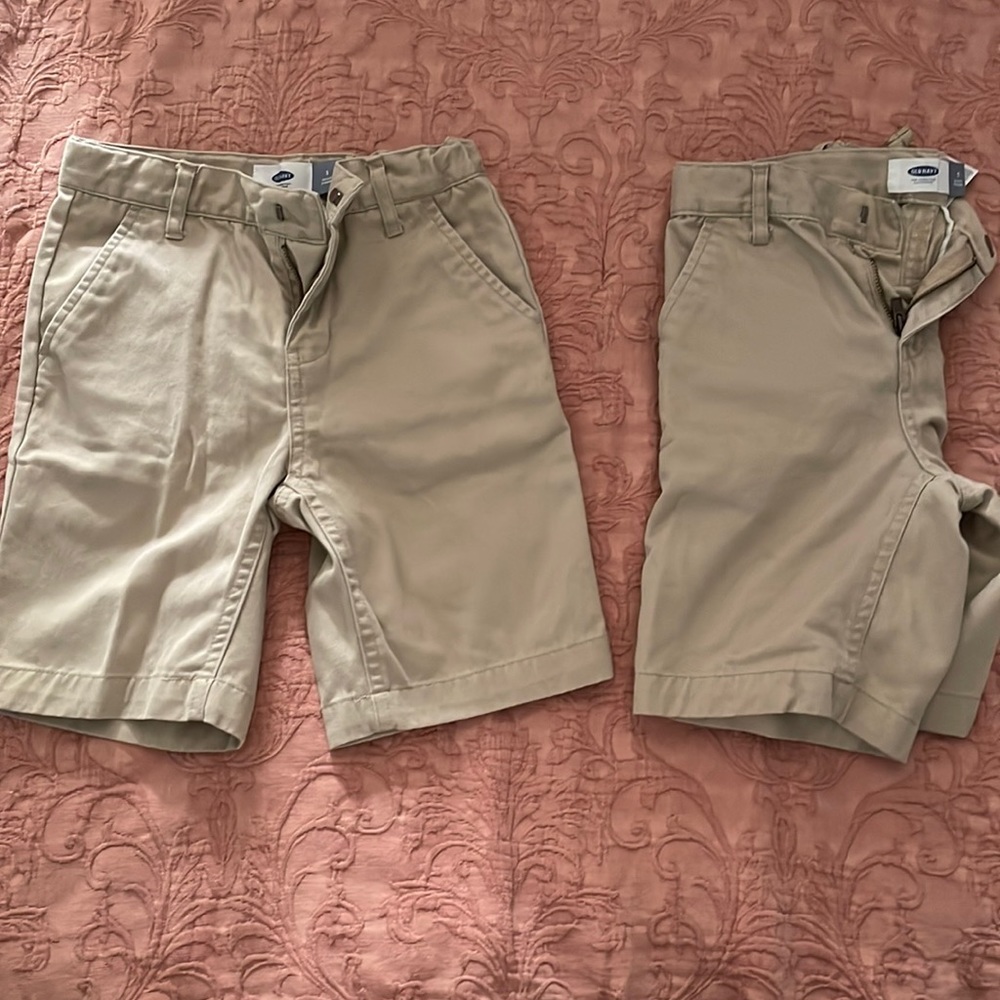 Boys Old Navy Uniform Shorts